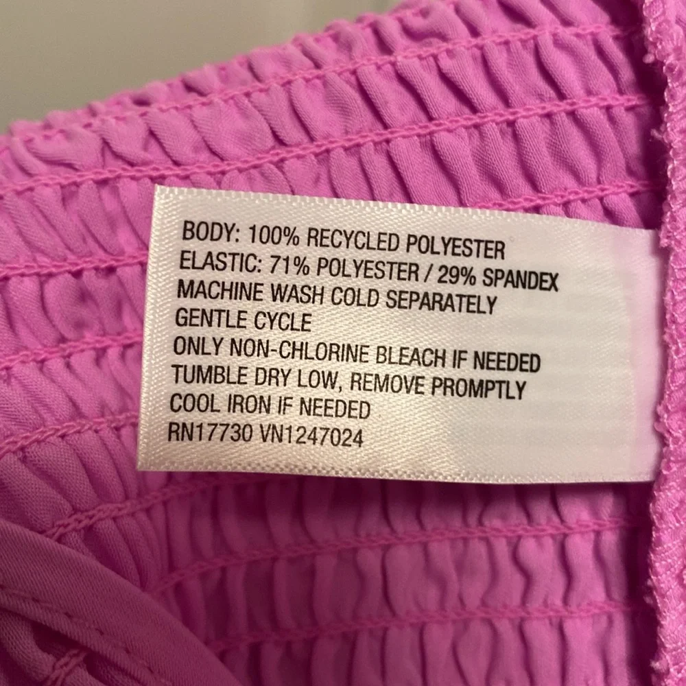 A New Day Purple Smocked Crop Camisole… - Picture 4 of 5